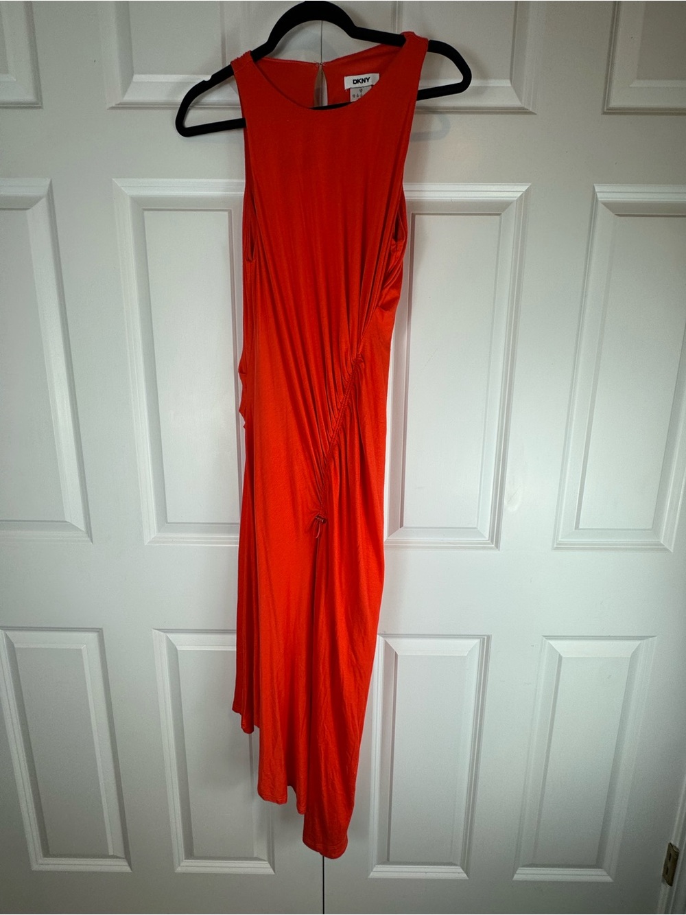 DKNY Sunset Pop Summer Dress | Vacation Brunch Rooftop Chic Size 10